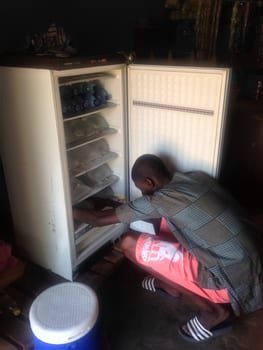 Abdoulie's Fridge Freezer